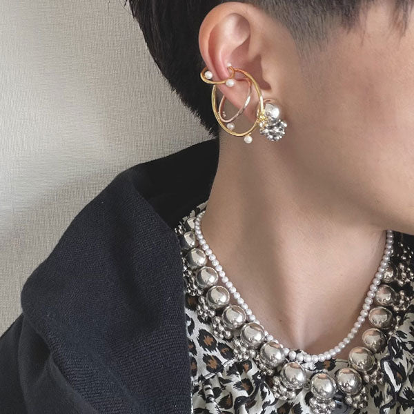 シルバーイヤリング