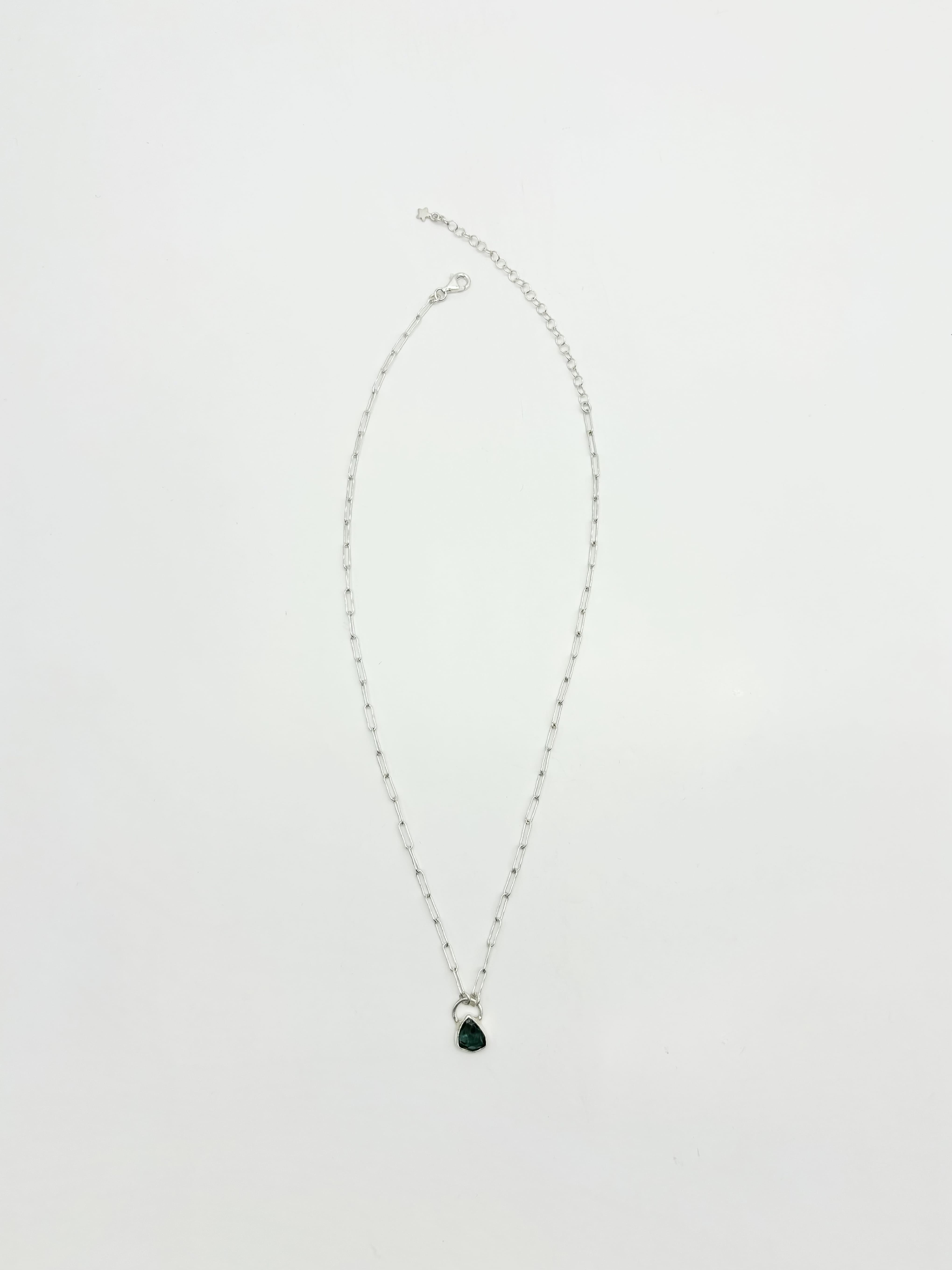 Still, I'll live. それでも生きていく」#104_トルマリン_ネックレス