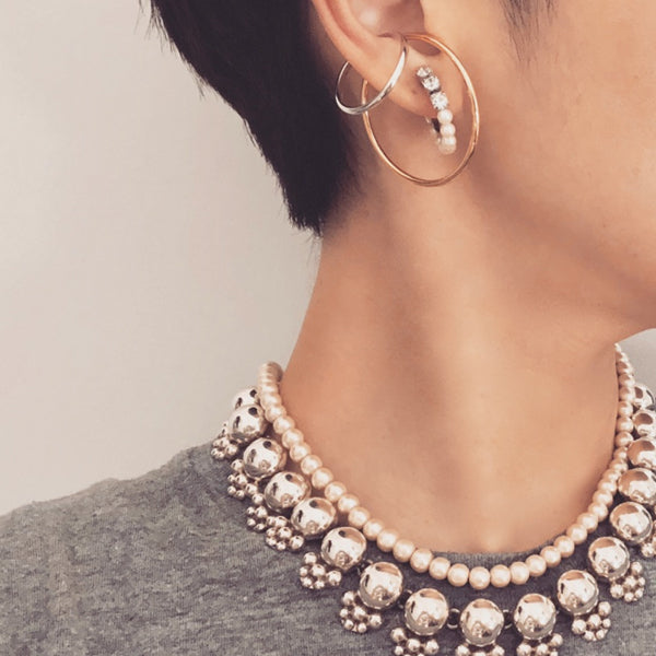 フープイヤーカフ