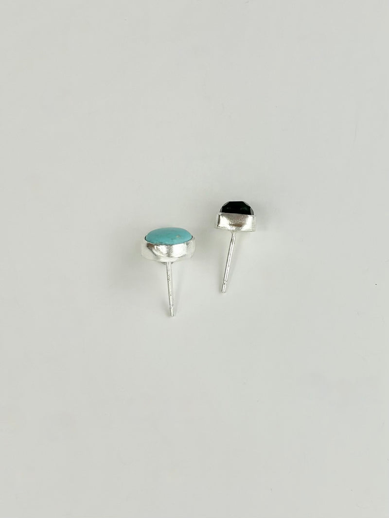 「青い空」#18_Arizona Turquoise_ピアスセット YSYKB000197