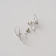 線加工リボンピアス