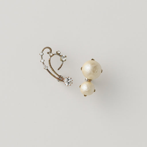 プティパール アシンメトリー ピアス