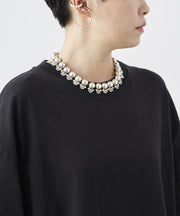 メソシルバーの手作りネックレス