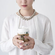 メソシルバーの手作りネックレス