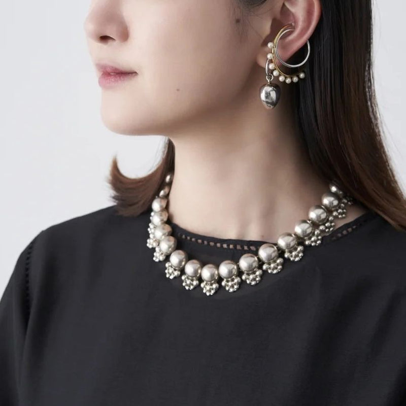 メソシルバーの手作りネックレス