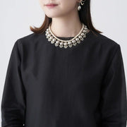 メソシルバーの手作りネックレス