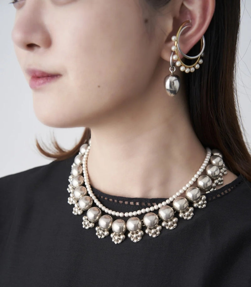 メソシルバーの手作りネックレス