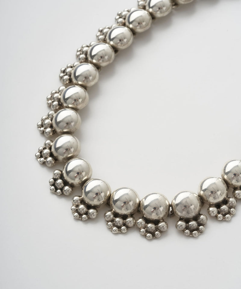 メソシルバーの手作りネックレス