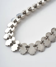 メソシルバーの手作りネックレス