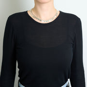 メソシルバーの手作りネックレス