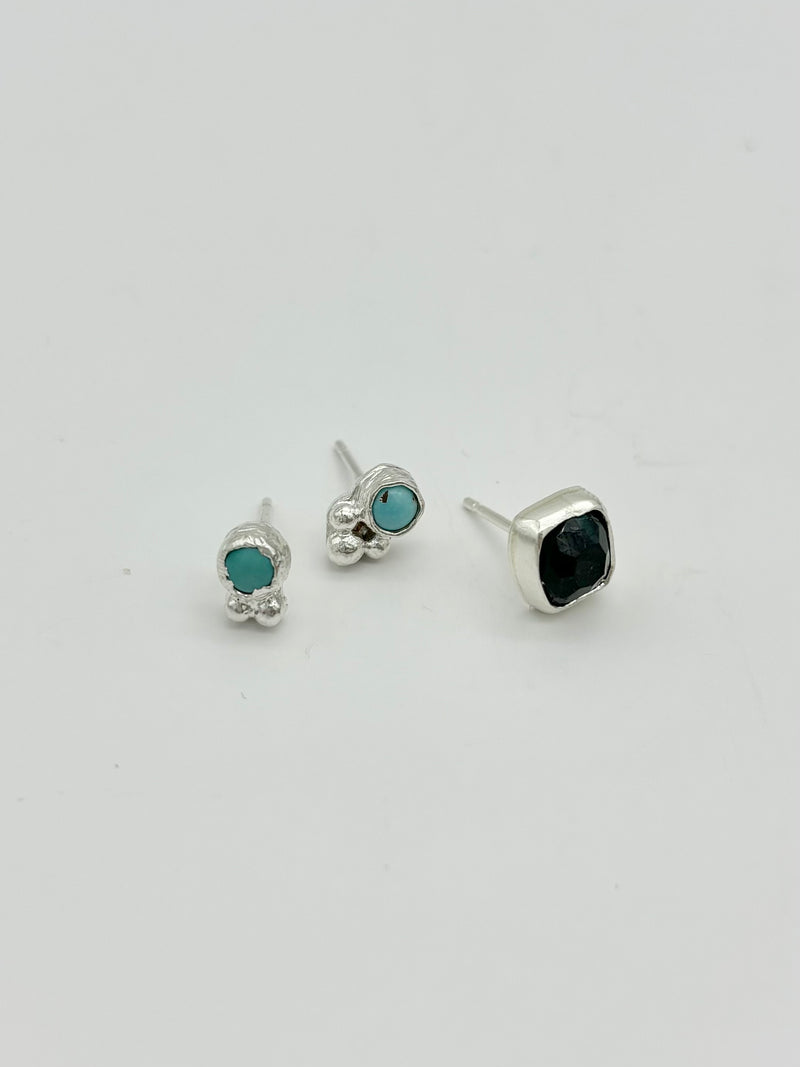 「青い空」#21_Arizona Turquoise_ピアスセット YSYKB000200