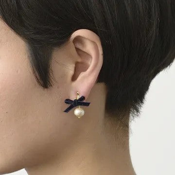 元祖コットンパール・イヤリング