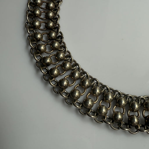 メソシルバーの手作りネックレス