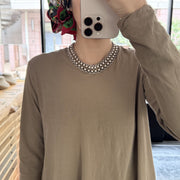 メソシルバーの手作りネックレス