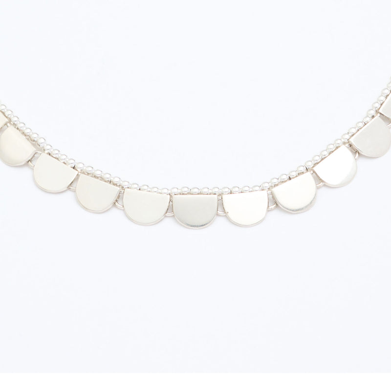 メソシルバーの手作りネックレス