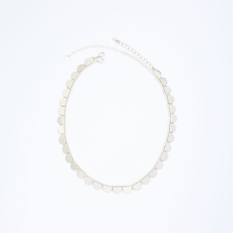 メソシルバーの手作りネックレス