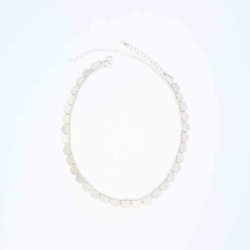 メソシルバーの手作りネックレス