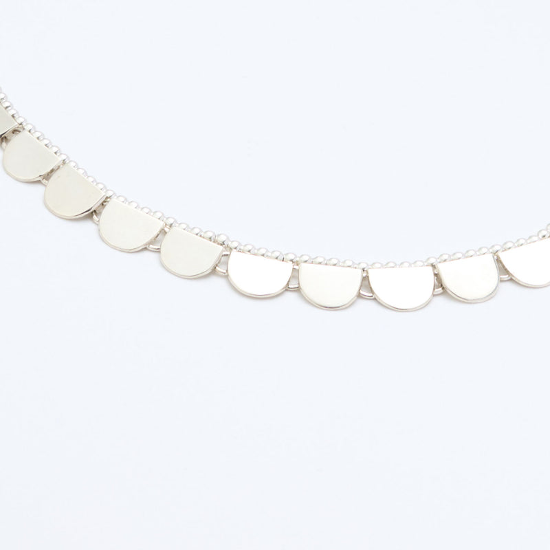 メソシルバーの手作りネックレス