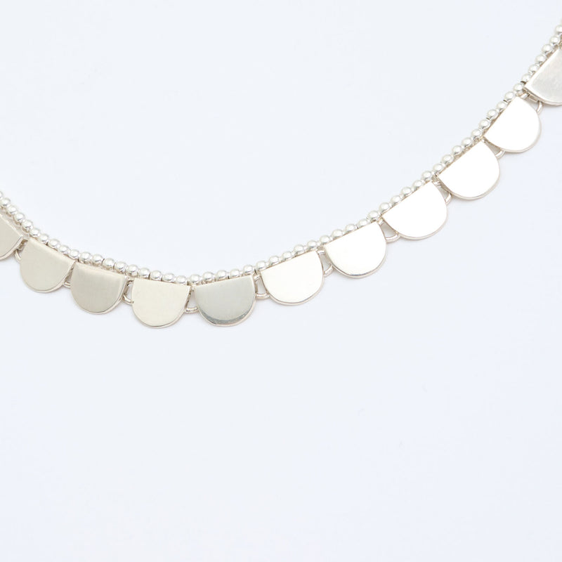 メソシルバーの手作りネックレス