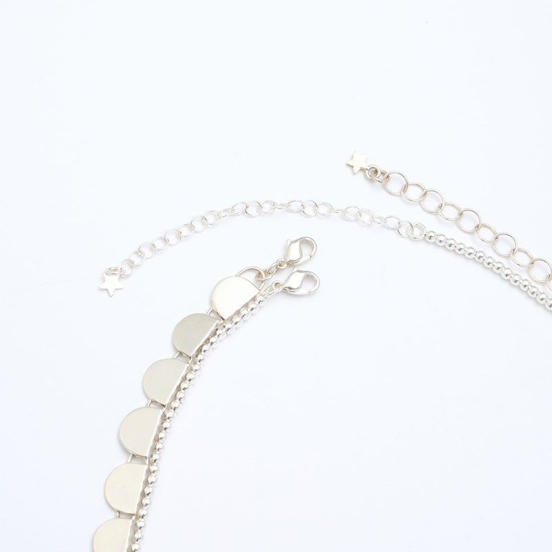 メソシルバーの手作りネックレス