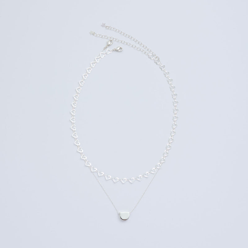 シルバーネックレスのセット