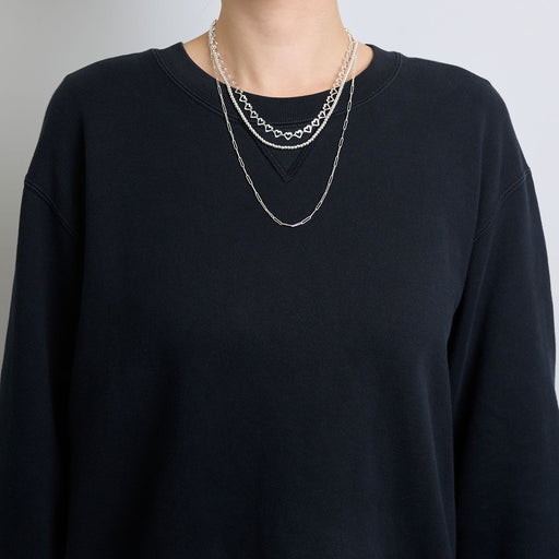 シルバーネックレスのセット