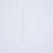 シルバーネックレスのセット