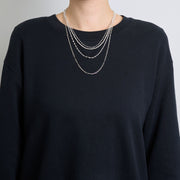 シルバーネックレスのセット