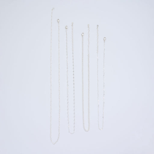 シルバーネックレスのセット