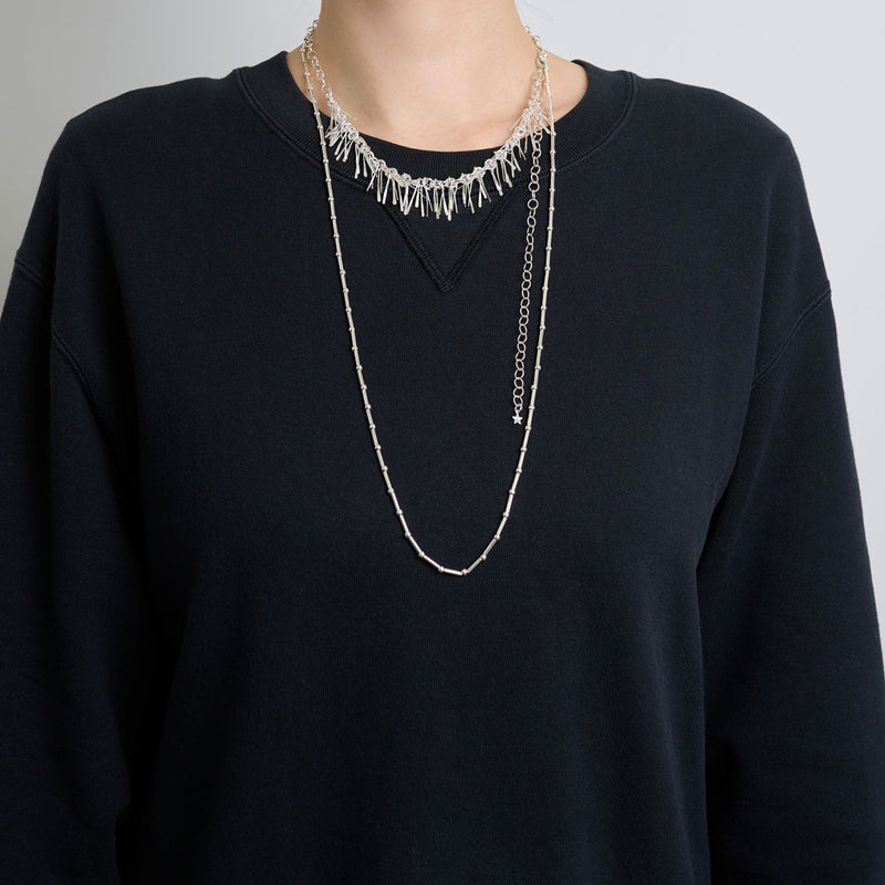 シルバーネックレスのセット