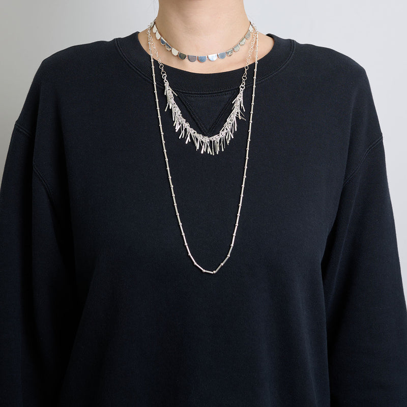 シルバーネックレスのセット