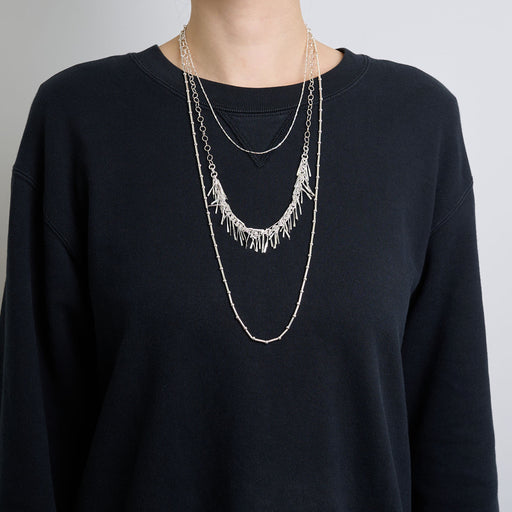 シルバーネックレスのセット