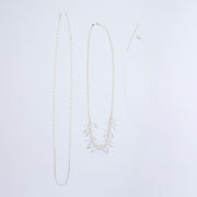 シルバーネックレスのセット