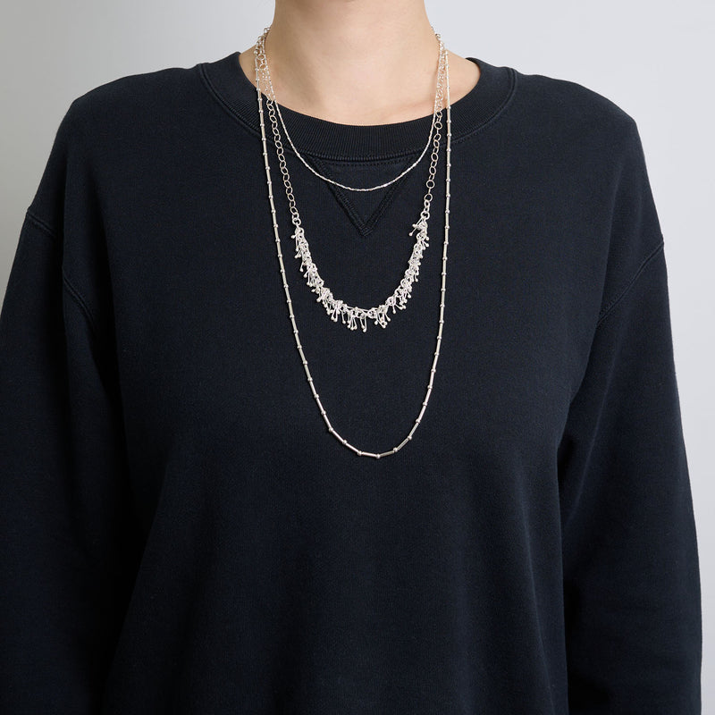 シルバーネックレスのセット