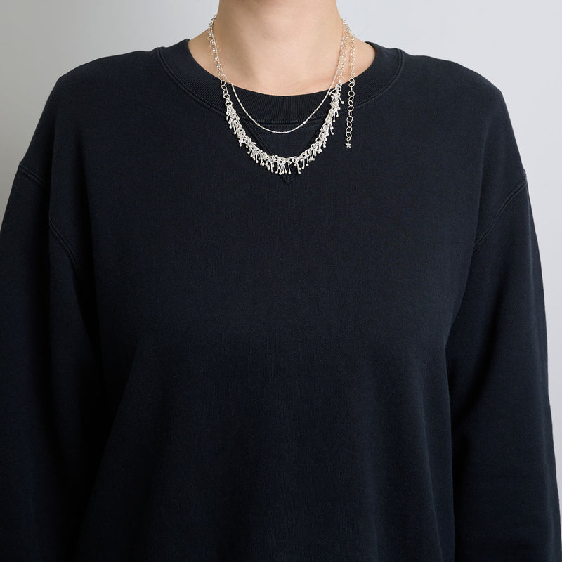 シルバーネックレスのセット