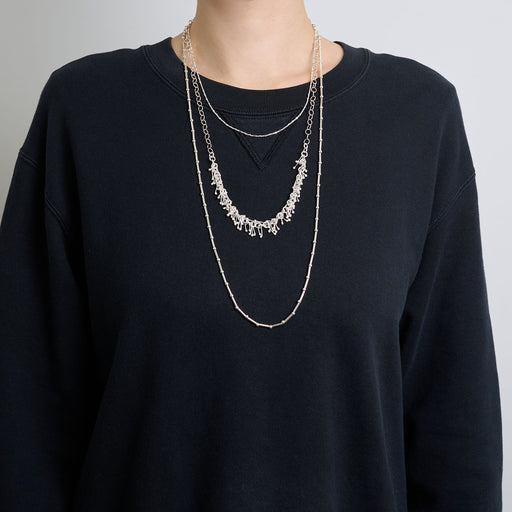 シルバーネックレスのセット