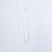 シルバーネックレスのセット