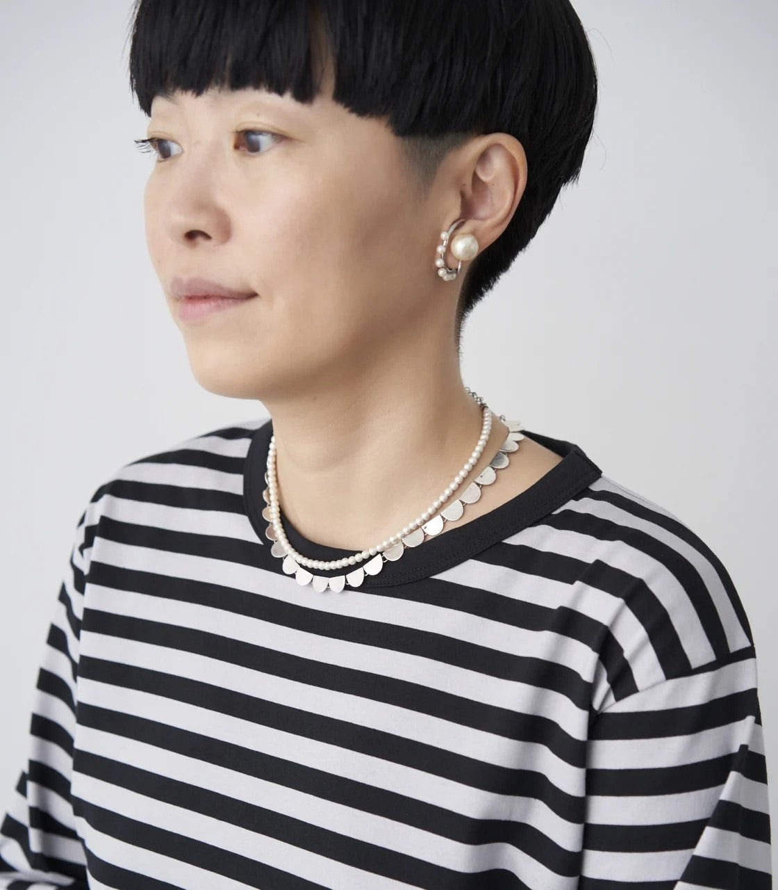 ルナ・メソ シルバー ネックレス（シルバー） NK000001