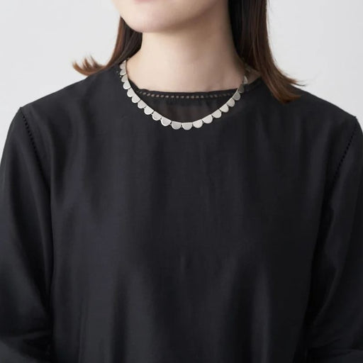 メソシルバーの手作りネックレス