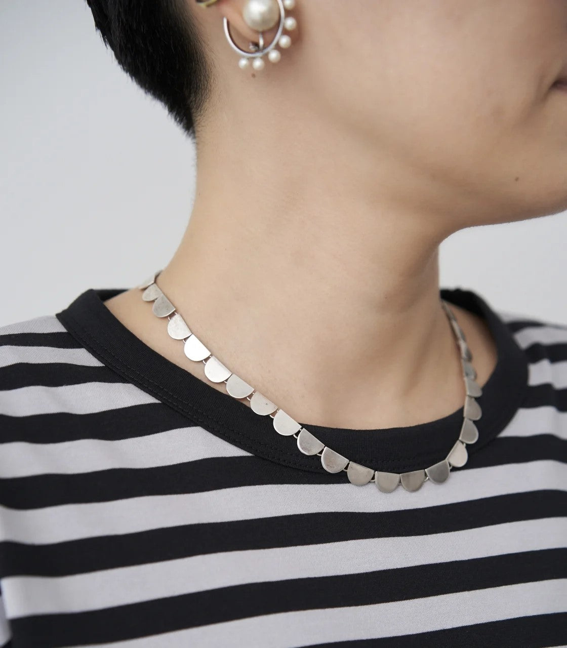 ルナ・メソ シルバー ネックレス（シルバー） NK000001