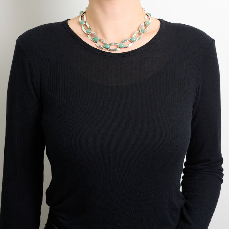 メキシコのシルバーネックレス