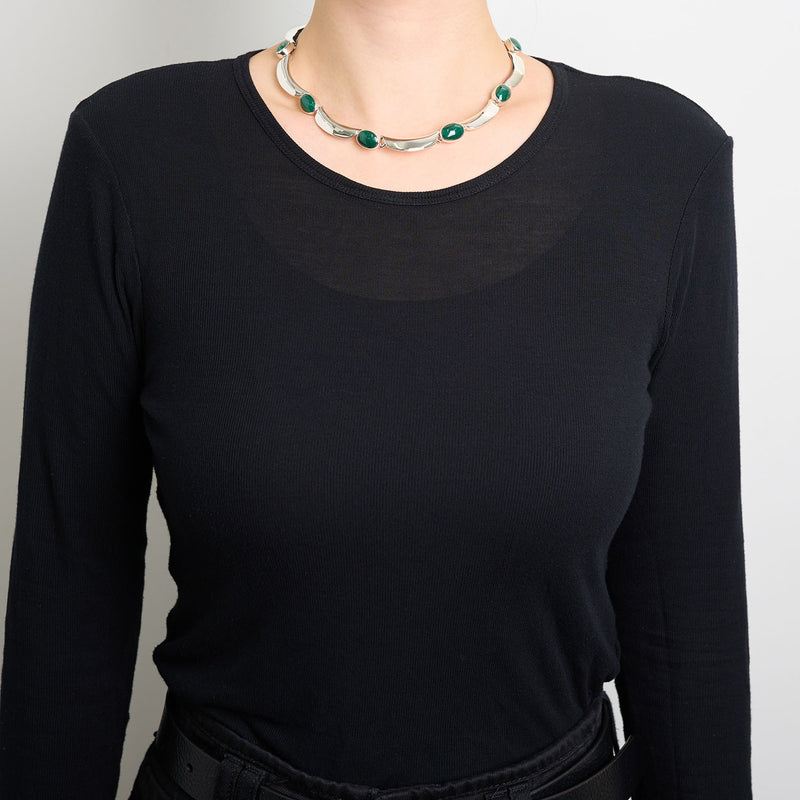 メキシコのシルバーネックレス