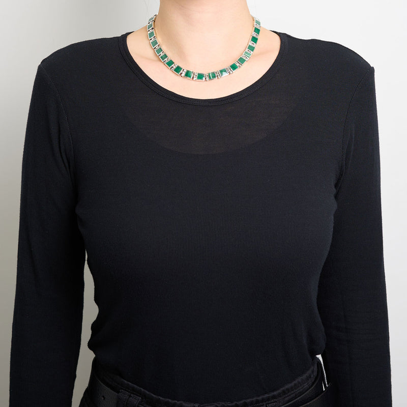 メキシコのシルバーネックレス