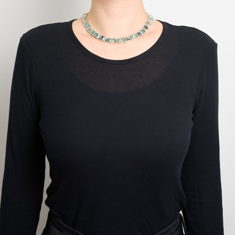 メキシコのシルバーネックレス