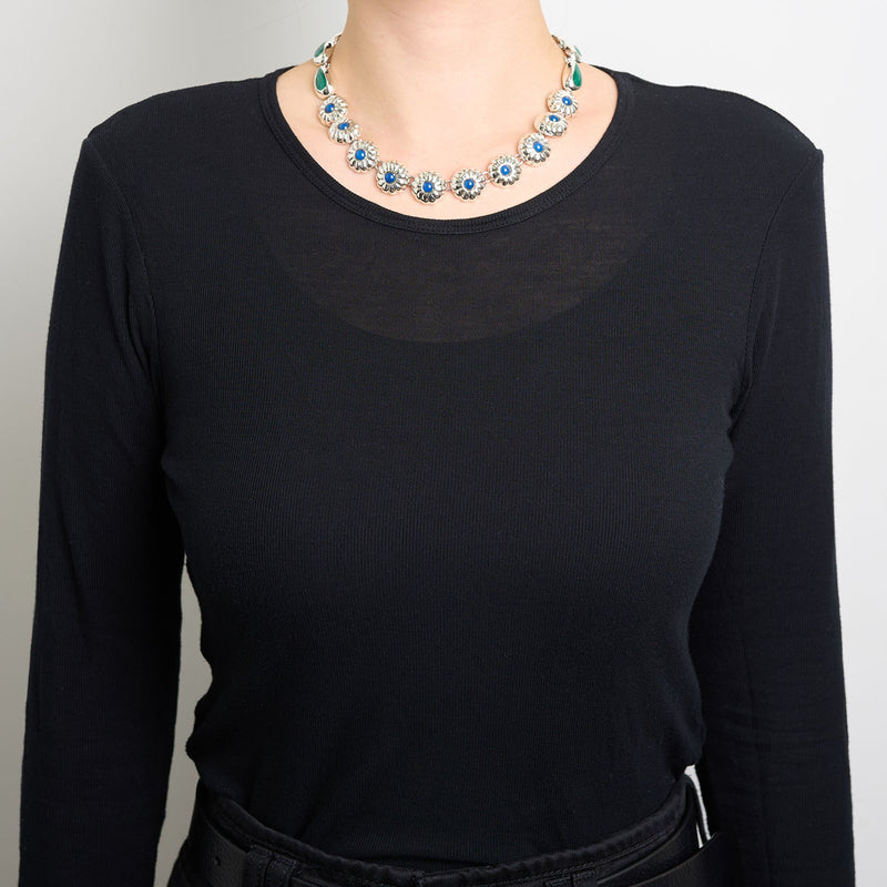 メキシコのシルバーネックレス