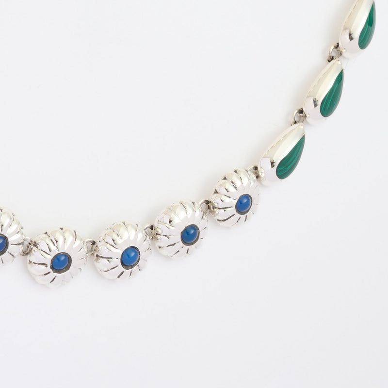 メキシコのシルバーネックレス