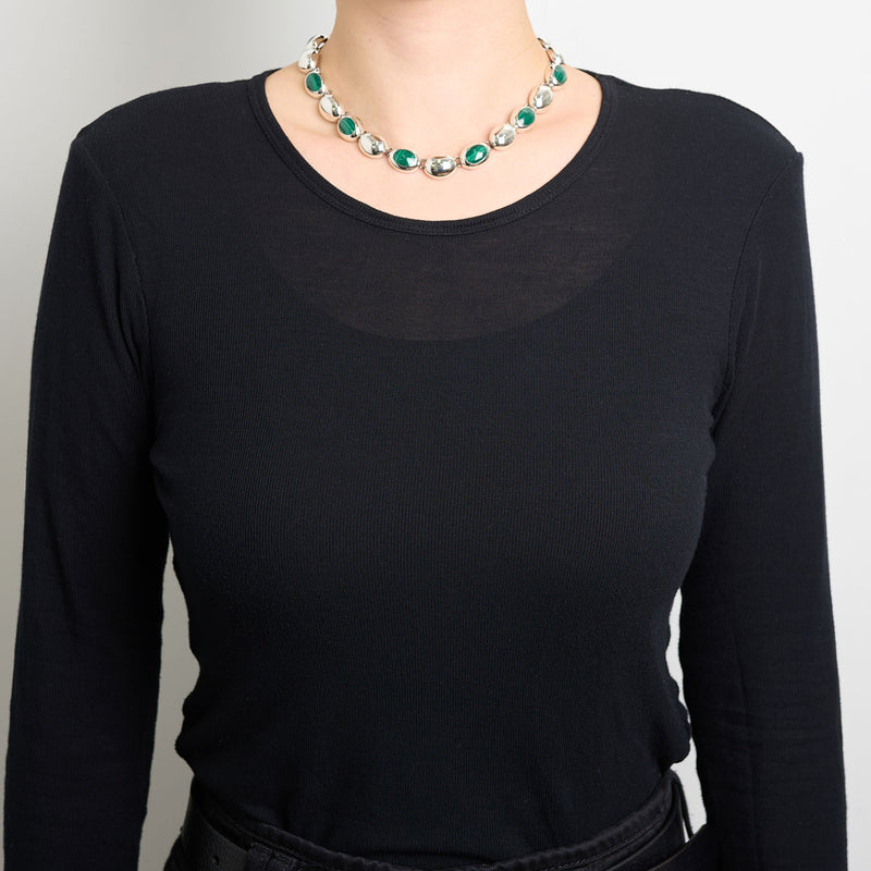 メキシコのシルバーネックレス