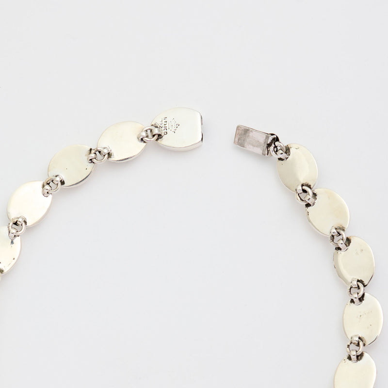 メキシコのシルバーネックレス