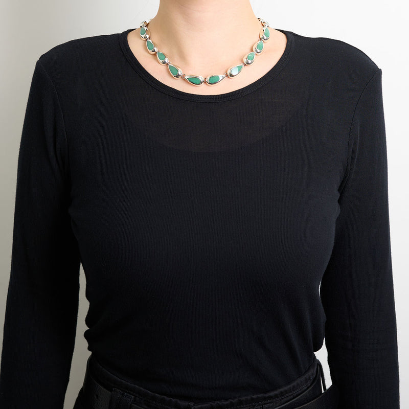 メキシコのシルバーネックレス