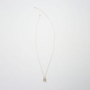 ルチルクォーツのシルバーネックレス